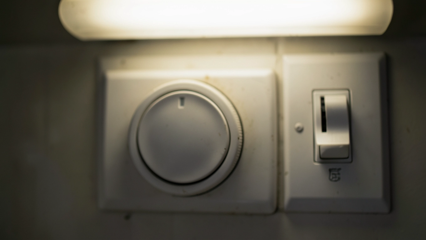 Problemy z wyłącznikiem czasowym wentylatora łazienkowego