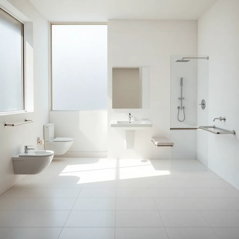 Projekt łazienki dla osoby niepełnosprawnej