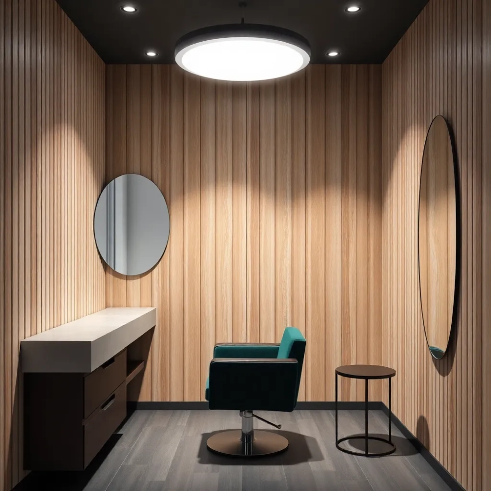 Projekt małego salonu fryzjerskiego