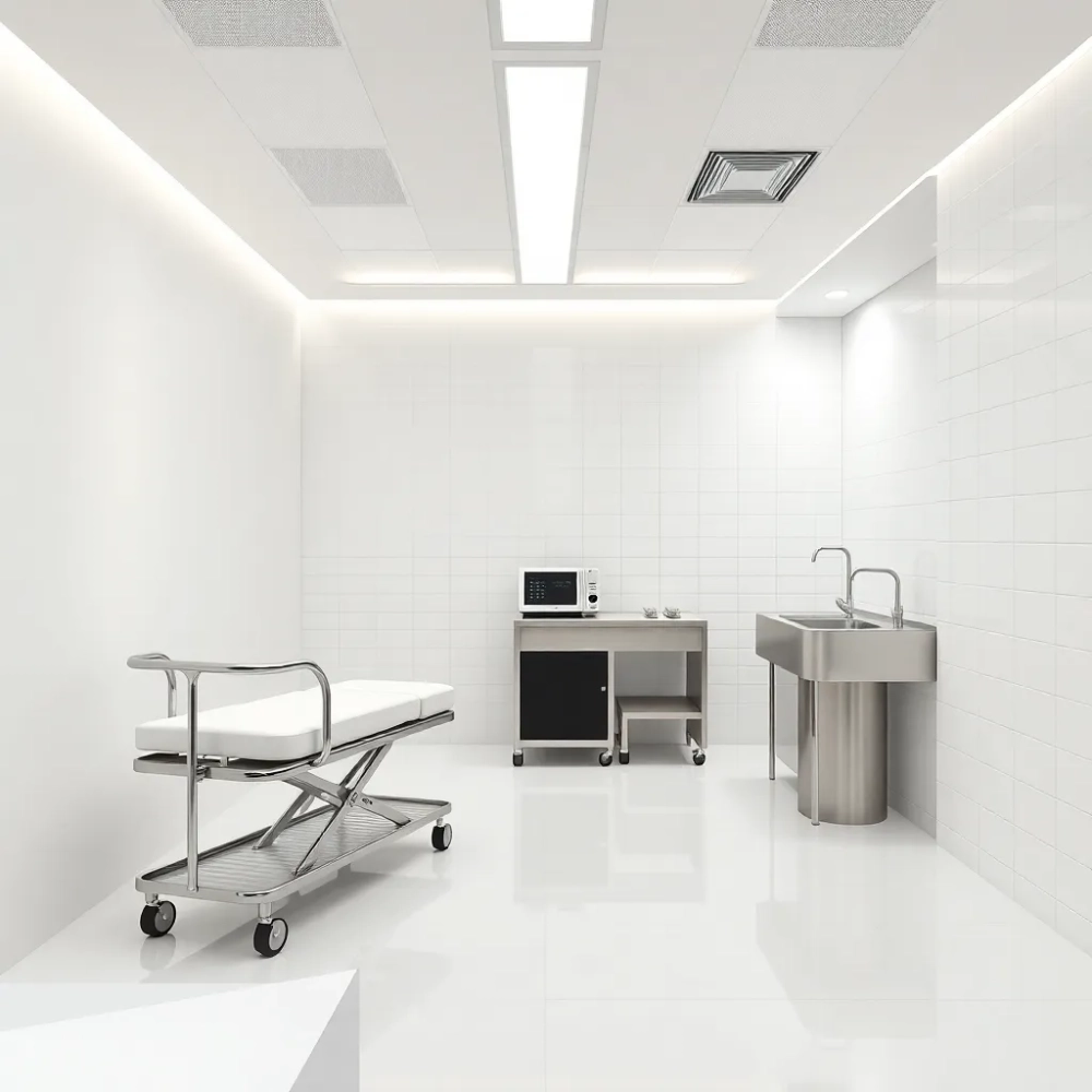 Projekt salonu kosmetycznego do sanepidu