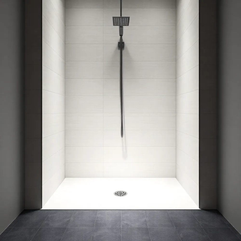 prysznic bez brodzika  jak zrobić