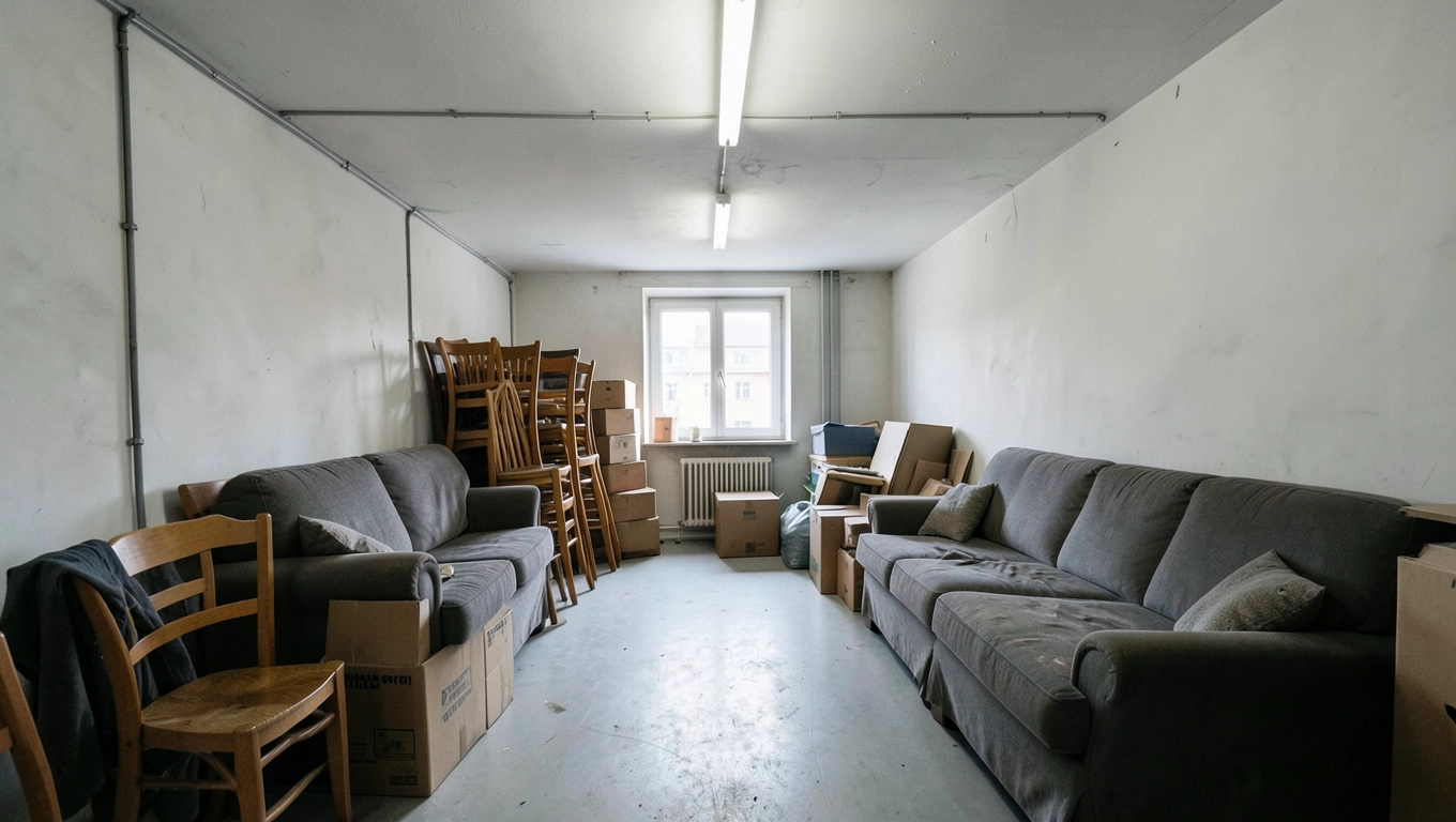 Przechowywanie mebli na remont mieszkania w bloku Wrocław