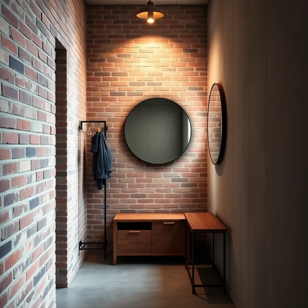 Przedpokój w stylu loft