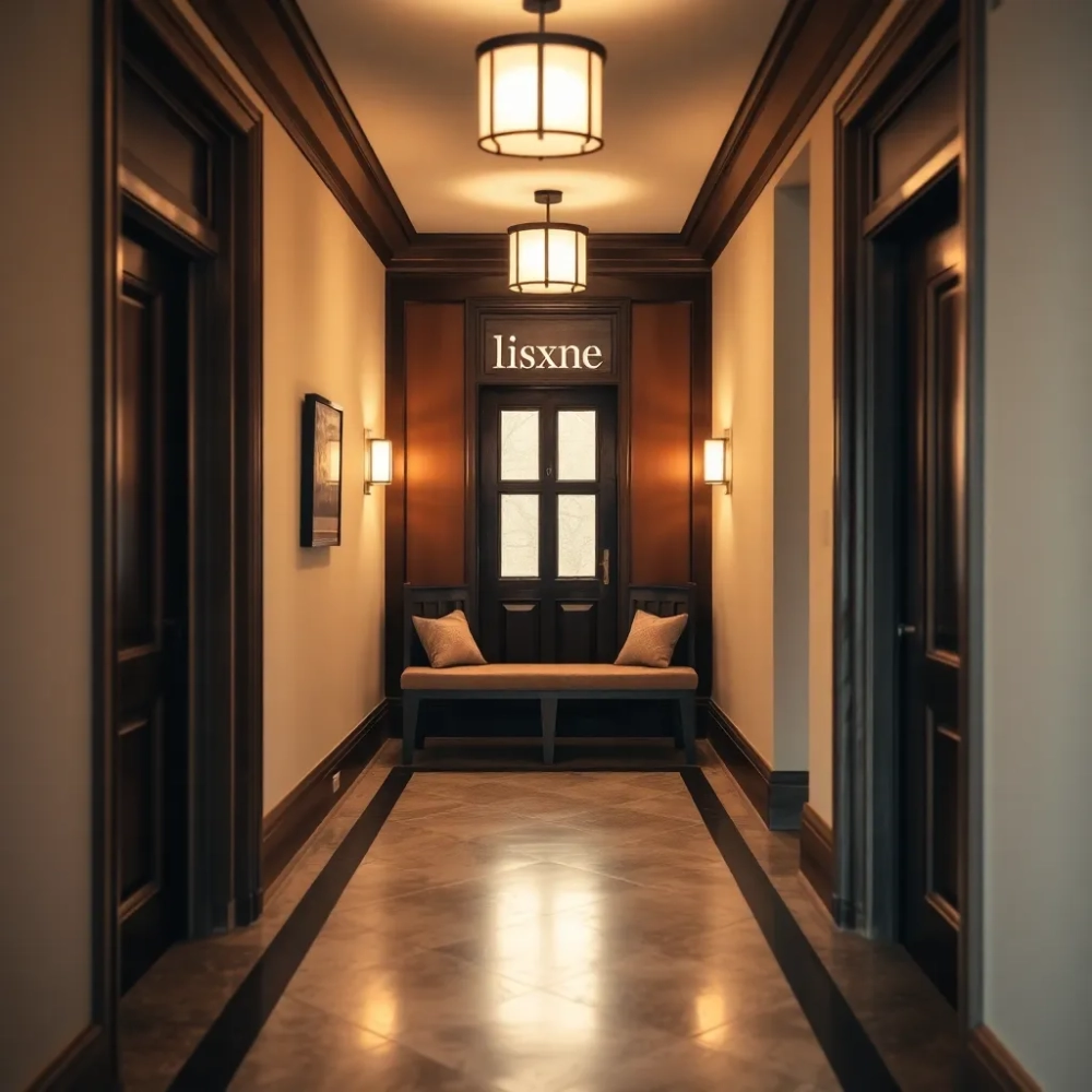 Przedpokój z siedziskiem