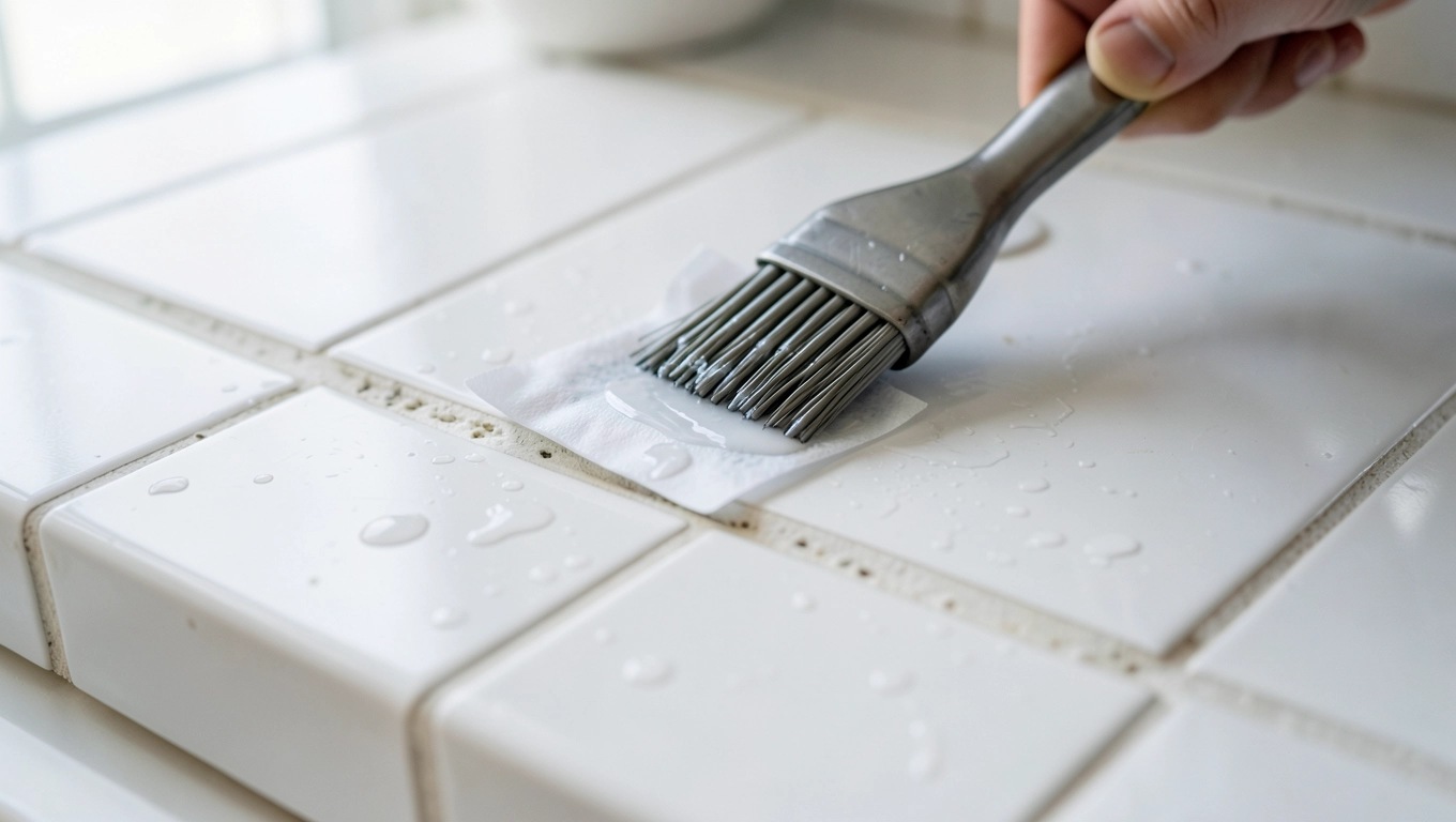 Przygotowanie płytek pod naklejki łazienkowe