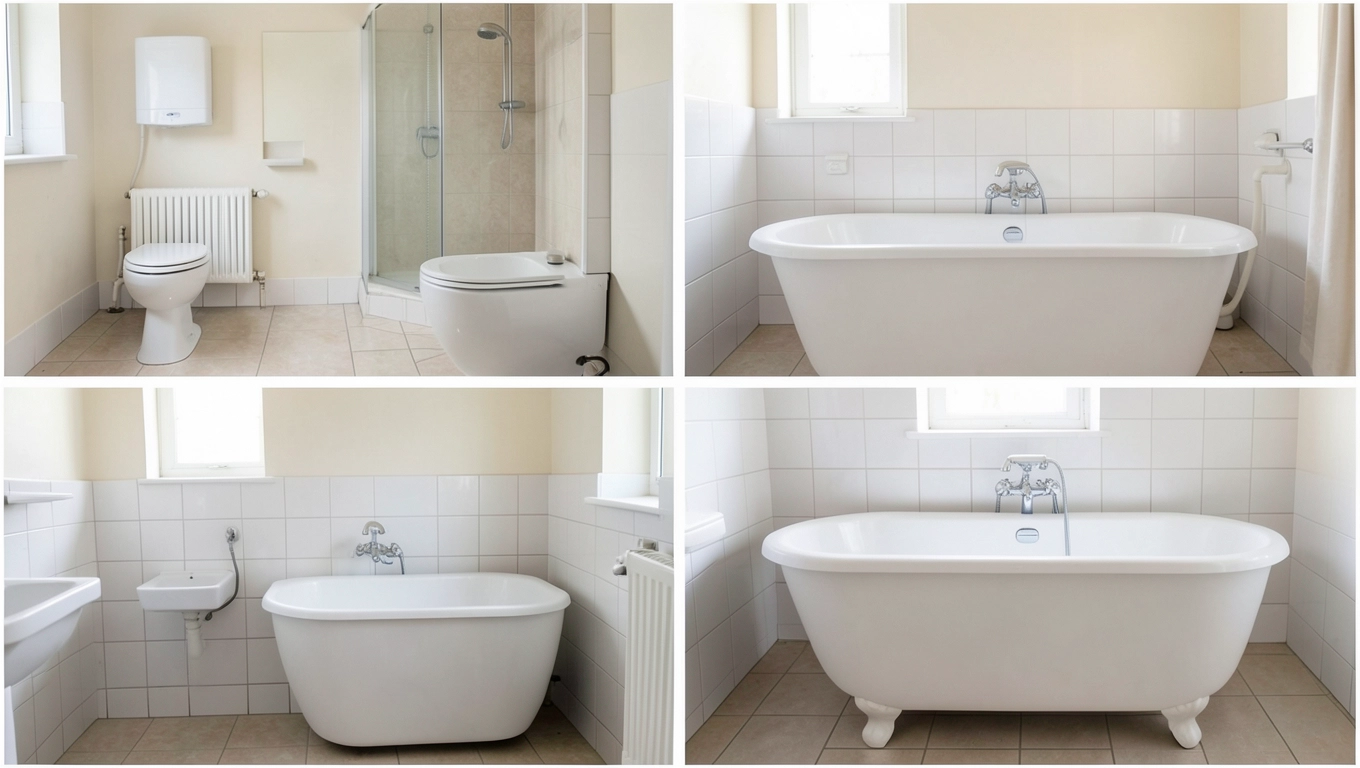 Przykłady obliczeń mocy grzejnika łazienkowego