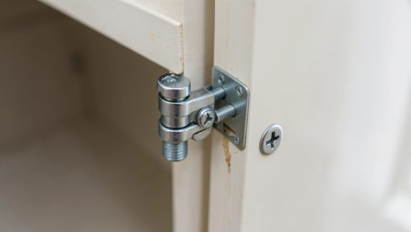 Regulacja drzwiczek po montażu