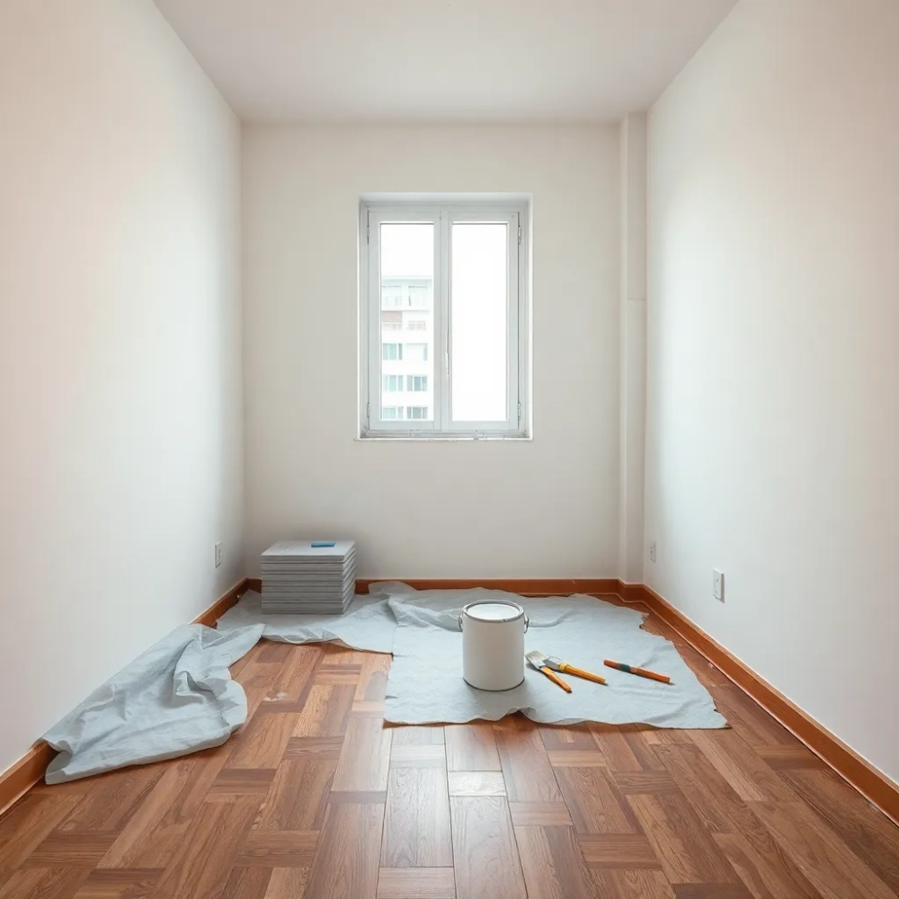 Remont pokoju w bloku