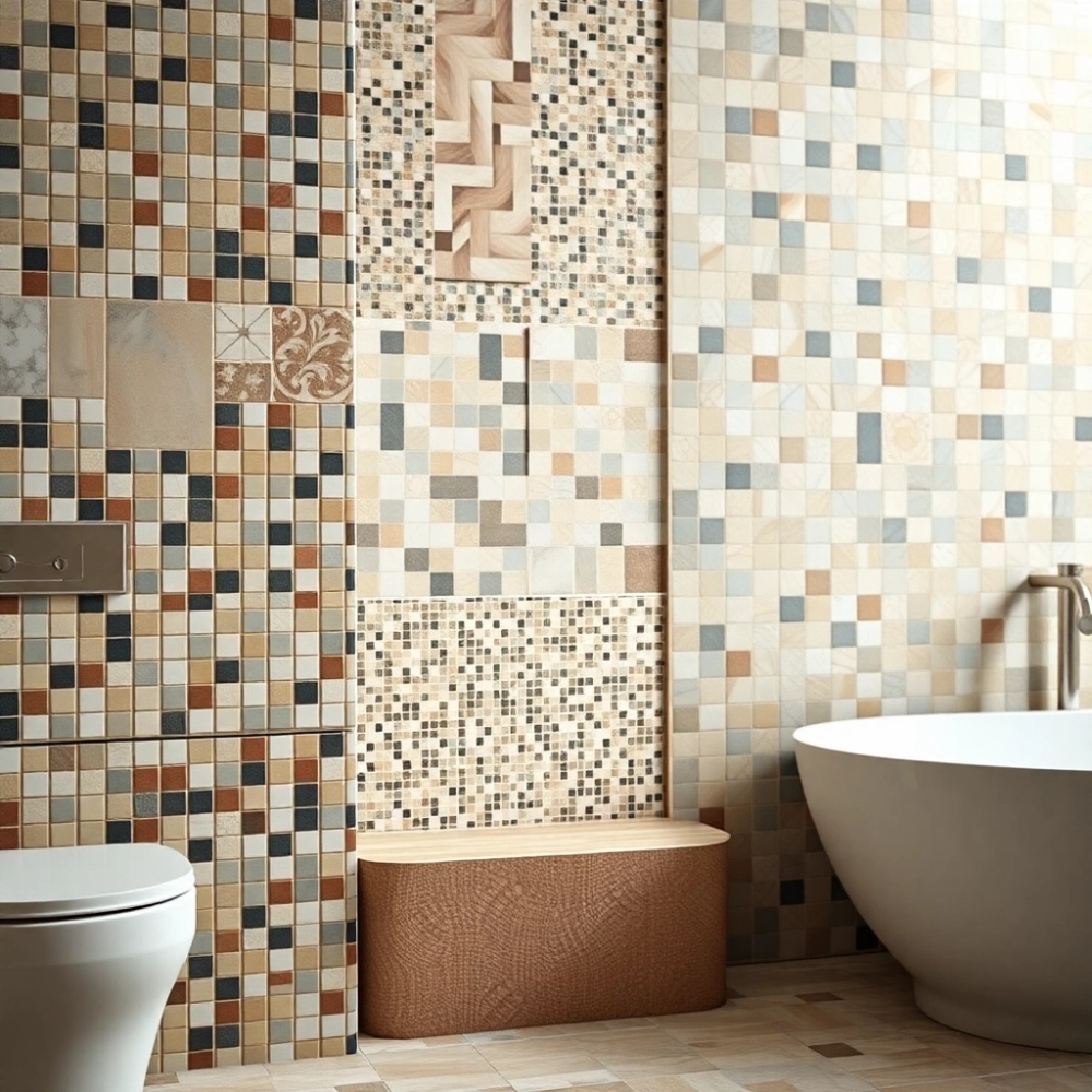 Rodzaje płytek łazienkowych