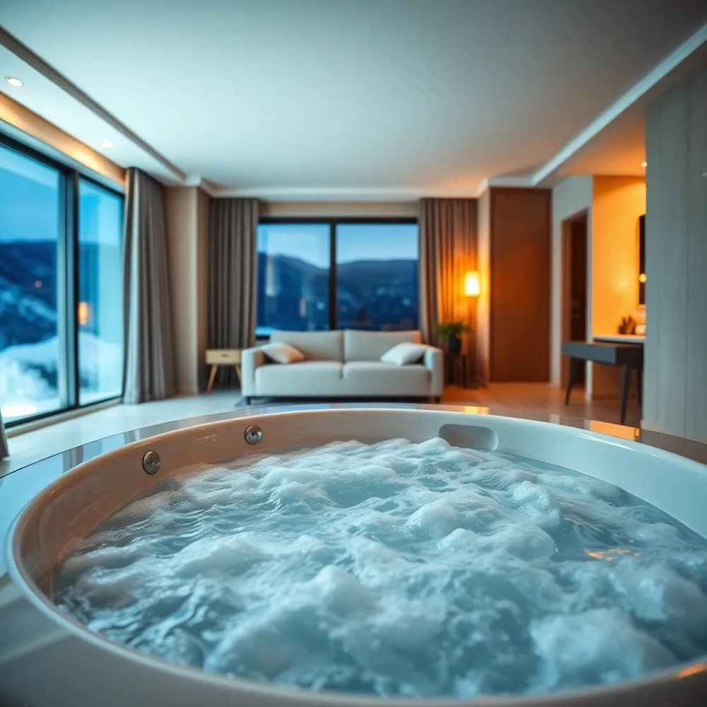 Romantyczny weekend dla dwojga z jacuzzi w pokoju Zakopane