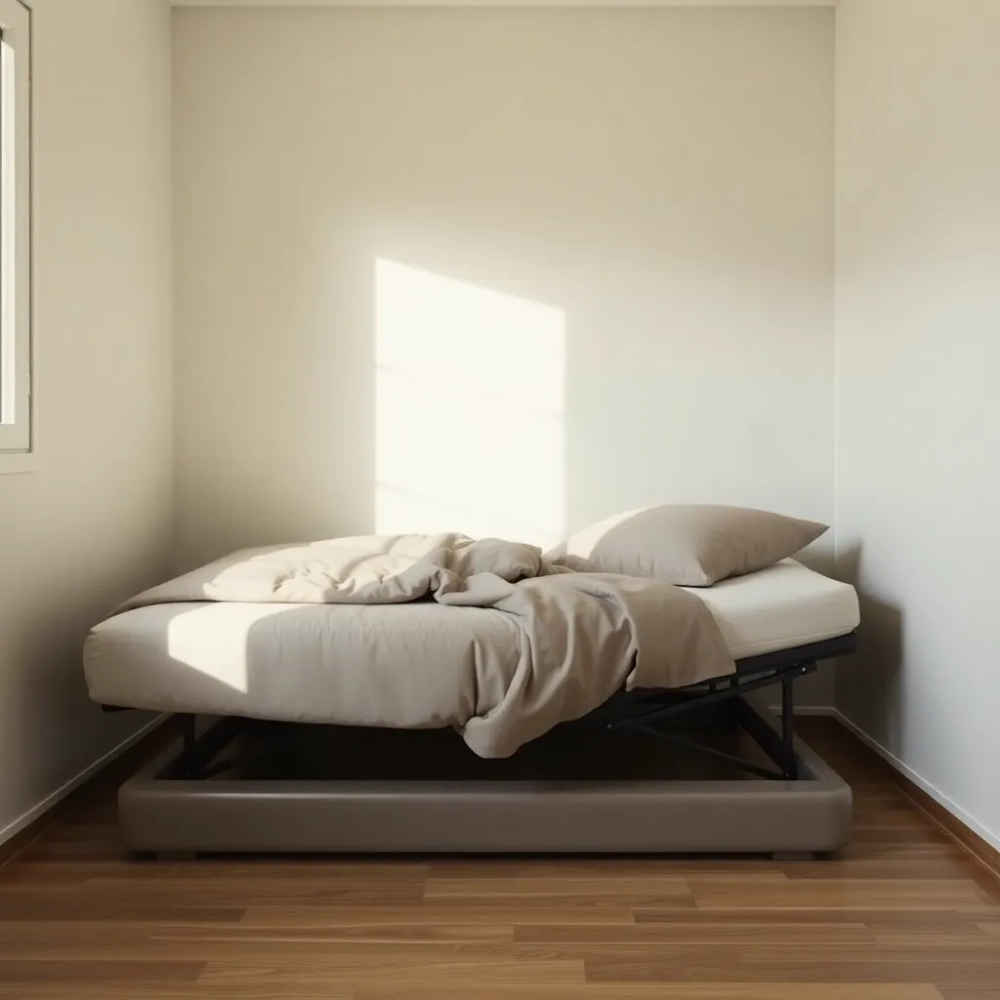 Rozkładane łóżko do małego pokoju