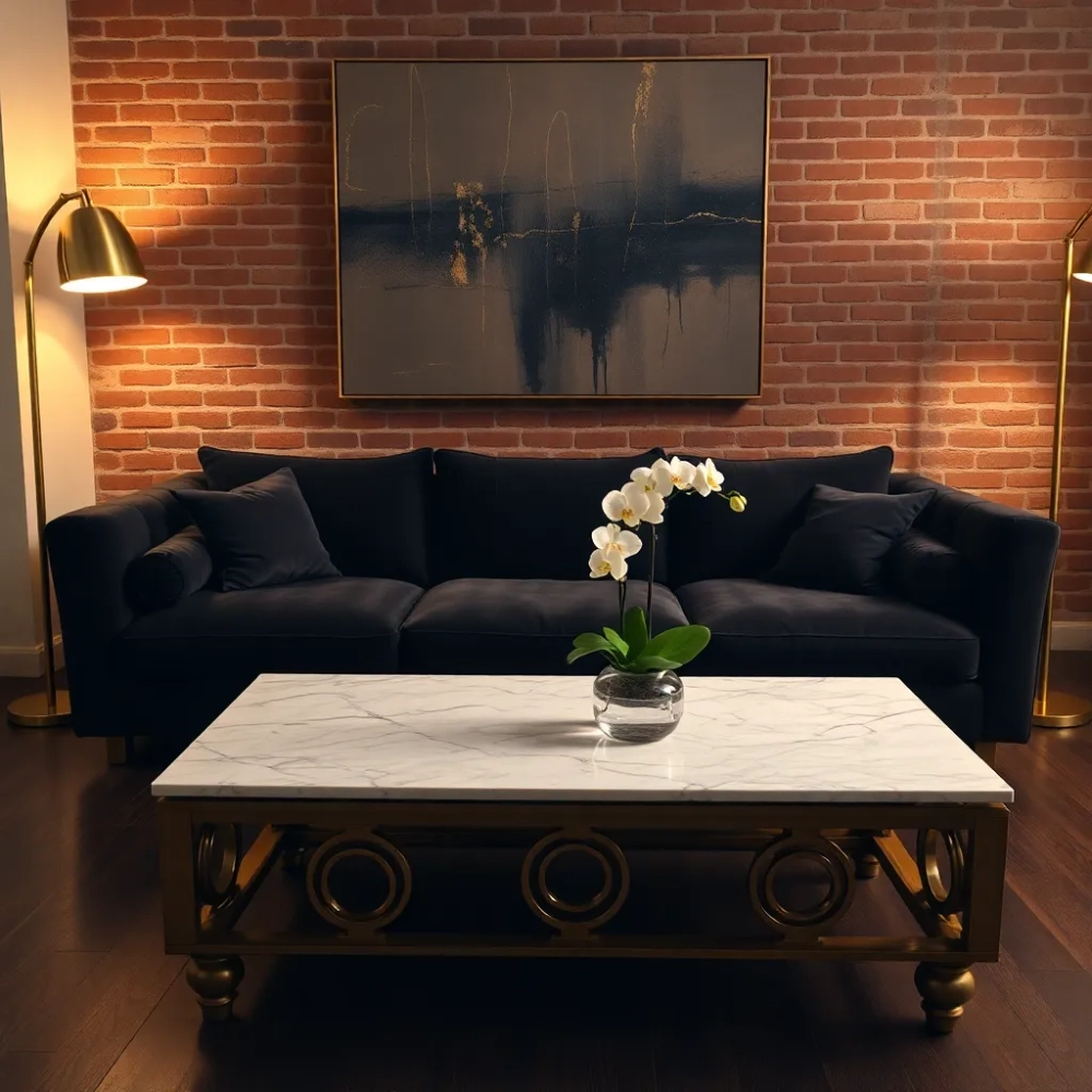 Salon w stylu nowojorskim