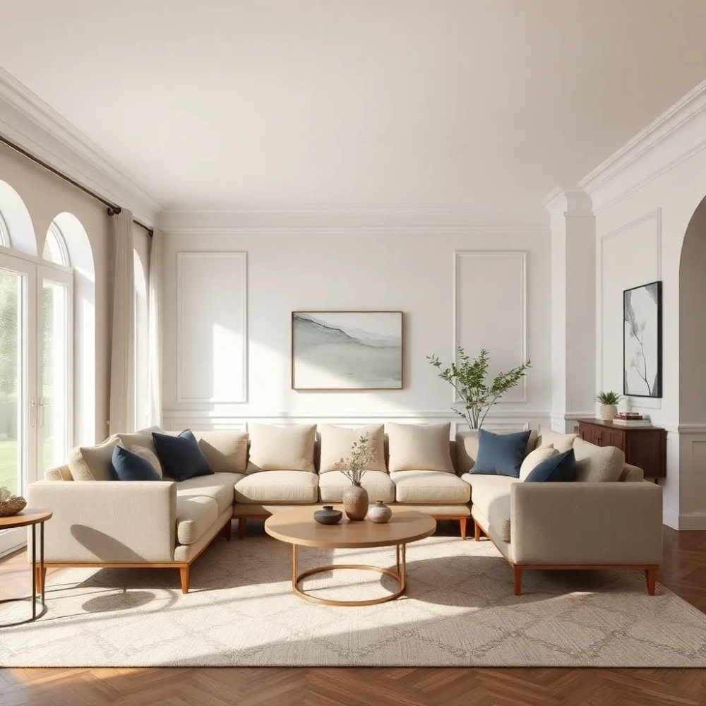 Salon z jadalnią pokój dzienny inspiracje