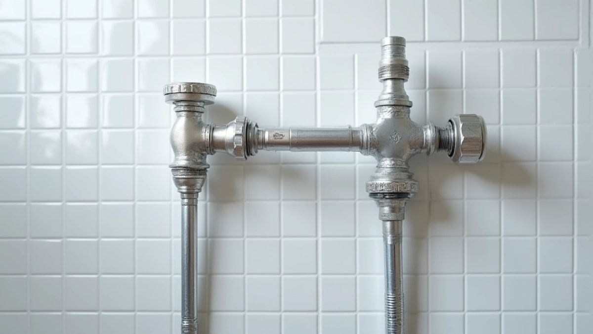 Schemat podłączenia grzejnika łazienkowego