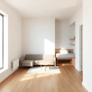 2 pokoje w kawalerce