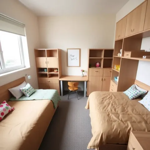 3 dzieci w jednym pokoju