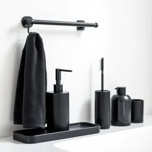 Akcesoria do łazienki czarne