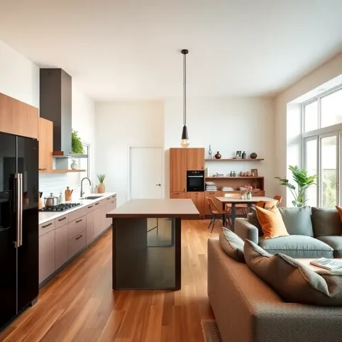 Aneks kuchenny z salonem inspiracje