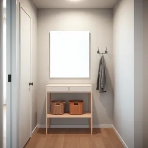 Aranżacja małego przedpokoju w bloku