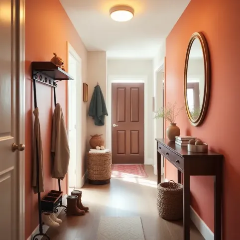 Bardzo mały przedpokój