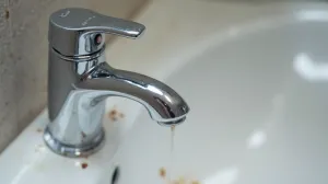 Bateria umywalkowa ciężko chodzi