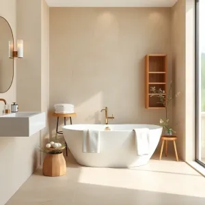 Beżowa Łazienka Inspiracje
