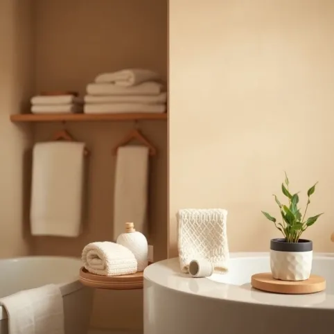 Beżowa Łazienka Jakie Dodatki