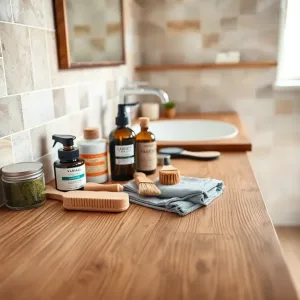 Blat drewniany do łazienki czym zabezpieczyć