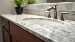 blat granitowy łazienka