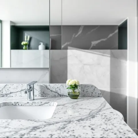 Blat łazienkowy konglomerat na wymiar Warszawa