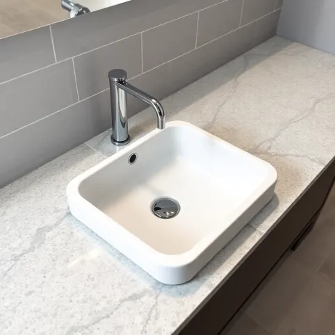 Blat łazienkowy na wymiar konglomerat