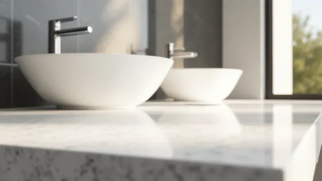 blat łazienkowy spieki kwarcowe warszawa