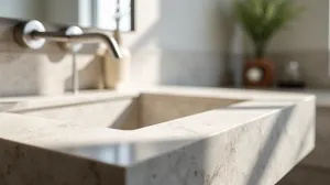 blat łazienkowy z kamienia