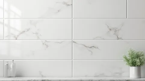 blat łazienkowy z płytek