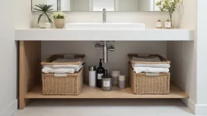 blat samonośny pod umywalkę