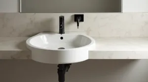 blaty łazienkowe pod umywalkę