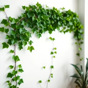 Bluszcz na ścianę w pokoju