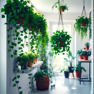 Bluszcz w pokoju inspiracje