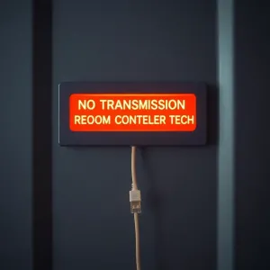 Brak transmisji z regulatorem pokojowym Tech