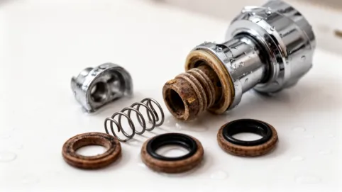 budowa kranu do umywalki