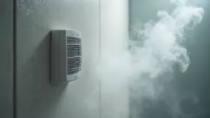 Cichy wentylator łazienkowy z timerem