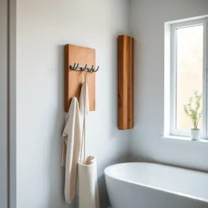 Ciekawe wieszaki do łazienki