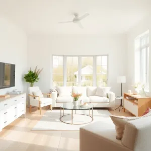 Ciemny salon jak rozjaśnić