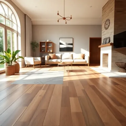 Co na podłogę w salonie z ogrzewaniem podłogowym