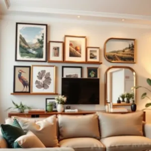 Co na ścianę w salonie