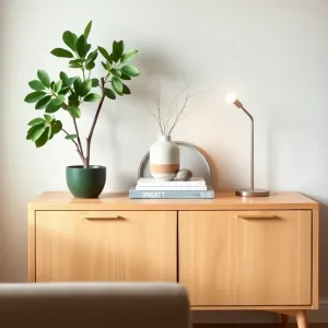 Co postawić na komodzie w salonie