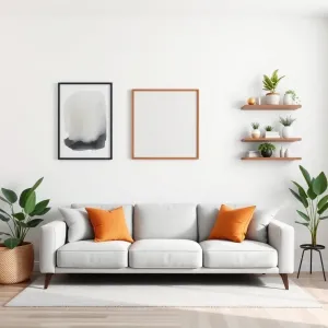 Co powiesić nad kanapą w salonie