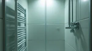 Czy grzejnik może być pod prysznicem