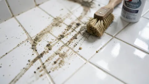 czym najlepiej myć płytki w łazience