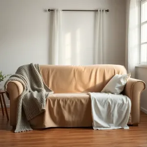 Czym przykryć kanapę w salonie